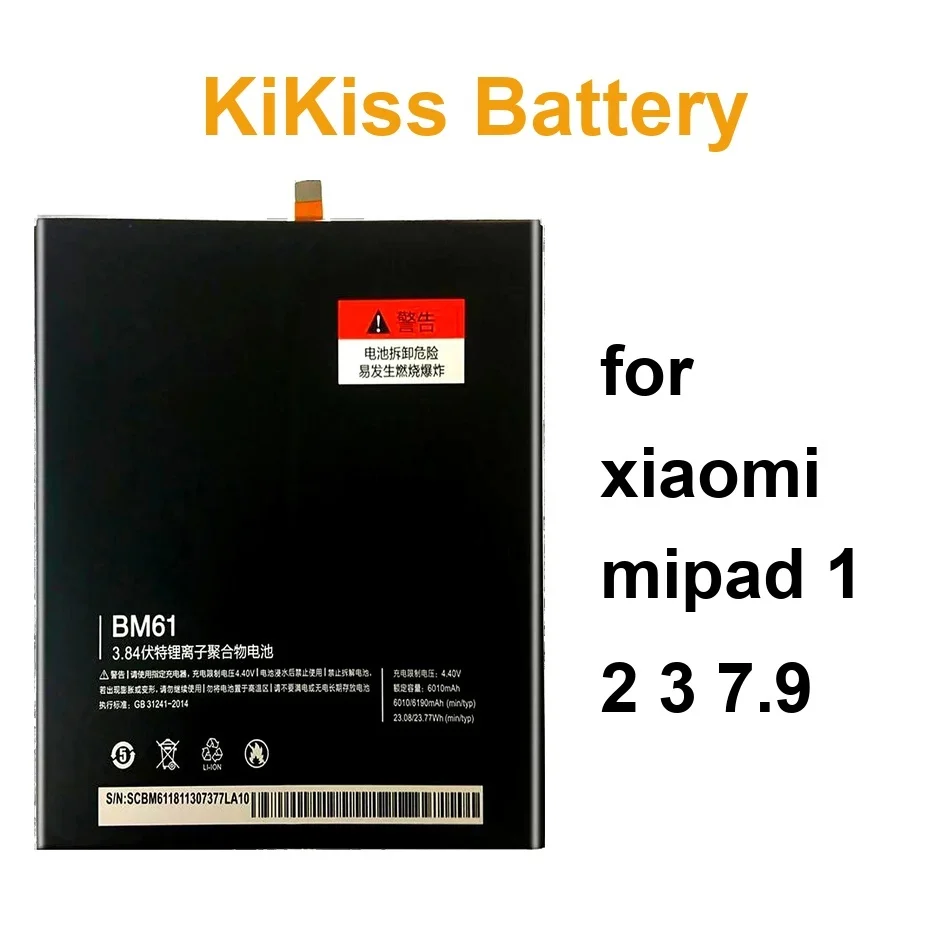 Аккумулятор для планшета, быстрая зарядка BM62 BM60 BM61 6010-6520 мАч для Xiaomi Mipad 1 2 3 7,9
Аккумулятор для планшета, быстрая зарядка BM62 BM60 BM61 6010-6520 мАч для Xiaomi Mipad 1 2 3 7,9