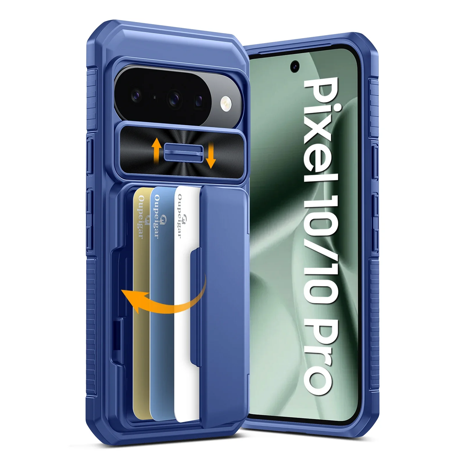 for Google Pixel 10/10 Pro Phone Case,with Blocking RFlD Wallet,Cards Holder,RFID Shielding,Camera Cover Case-Blue
for Google Pixel 10/10 Pro Phone Case,with Blocking RFlD Wallet,Cards Holder,RFID Shielding,Camera Cover Case-Blue