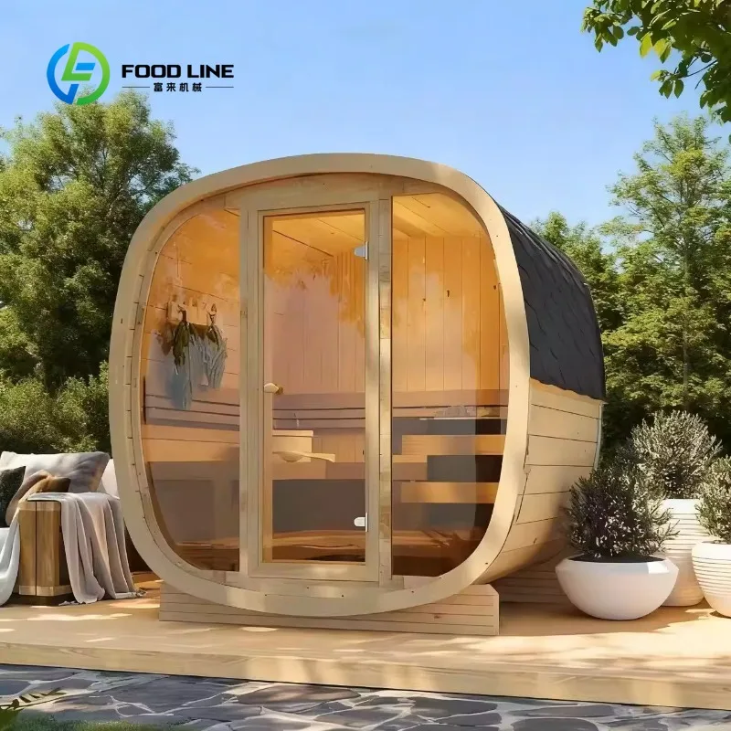 Customize Modern Design Traditional Dry Steam Sauna Room Premium Outdoor for 4 People Electric Heating Hemlock for Villas
Customize Modern Design Traditional Dry Steam Sauna Room Premium Outdoor for 4 People Electric Heating Hemlock for Villas