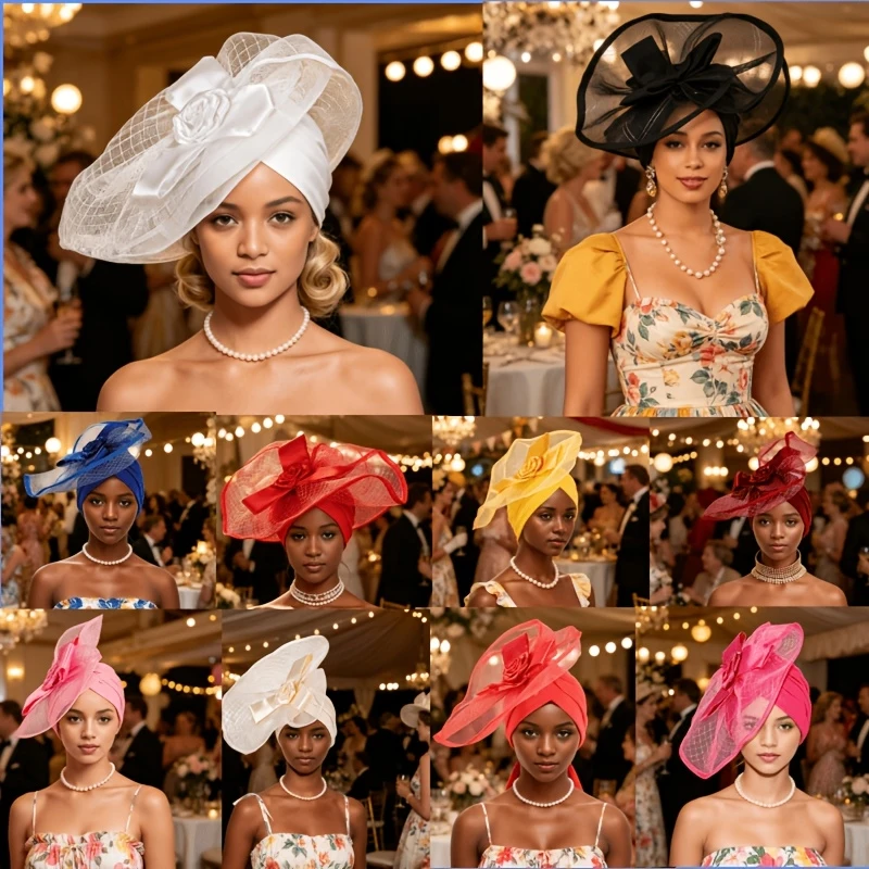 Women Large Brimless Muslim Turban Cap Elastic Breathable Wedding Hat for Ramadan Tea Parties Ladies Traditional Headwear
Women Large Brimless Muslim Turban Cap Elastic Breathable Wedding Hat for Ramadan Tea Parties Ladies Traditional Headwear