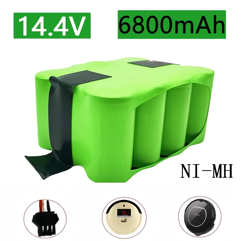 SC14.4V 6800mAh Ni-MH аккумуляторная батарея подходит для пылесоса KV8 XR210B XR510C
SC14.4V 6800mAh Ni-MH аккумуляторная батарея подходит для пылесоса KV8 XR210B XR510C