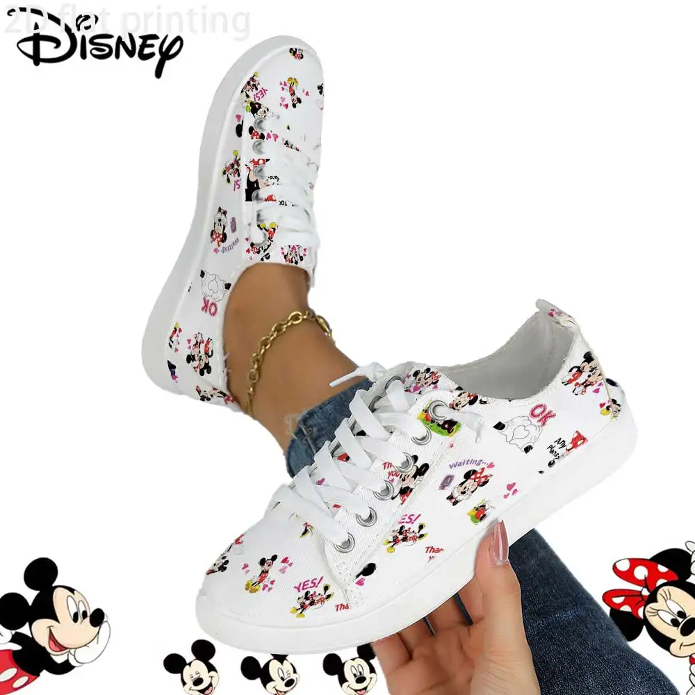 Кеды из холщовой ткани с принтом цитаты о любви Микки и Минни Маус от Disney – повседневные низкие кеды на шнуровке для женщин
Кеды из холщовой ткани с принтом цитаты о любви Микки и Минни Маус от Disney – повседневные низкие кеды на шнуровке для женщин