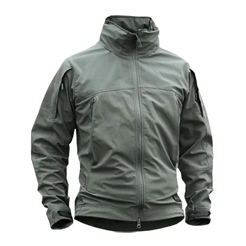 Soft Shell Outdoor Jacket Men Waterproof, Windproof Breathable Spring And Autumn Mountaineering Jacket Tactical Jacket
Soft Shell Outdoor Jacket Men Waterproof, Windproof Breathable Spring And Autumn Mountaineering Jacket Tactical Jacket