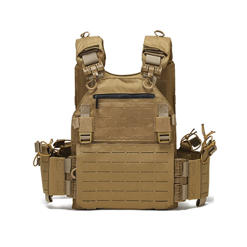 1Q Training Vest Hunting Men Lightweight Tactical Combat Vest Quick Release Multi-functional Wear-resistant Laser Cut Vest
1Q Training Vest Hunting Men Lightweight Tactical Combat Vest Quick Release Multi-functional Wear-resistant Laser Cut Vest
