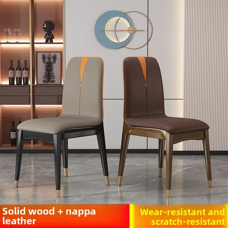 Upholstered Chair, Solid Wood Dining Chair, Modern Minimalist Style, Light Luxury Hotel-style Chair with Backrest.
Upholstered Chair, Solid Wood Dining Chair, Modern Minimalist Style, Light Luxury Hotel-style Chair with Backrest.