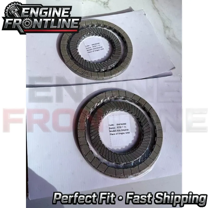 Original New 02E DQ250 DSG Friction Plate Kit Repair Kit Automatic Transmission Suit For VW Audi
Original New 02E DQ250 DSG Friction Plate Kit Repair Kit Automatic Transmission Suit For VW Audi