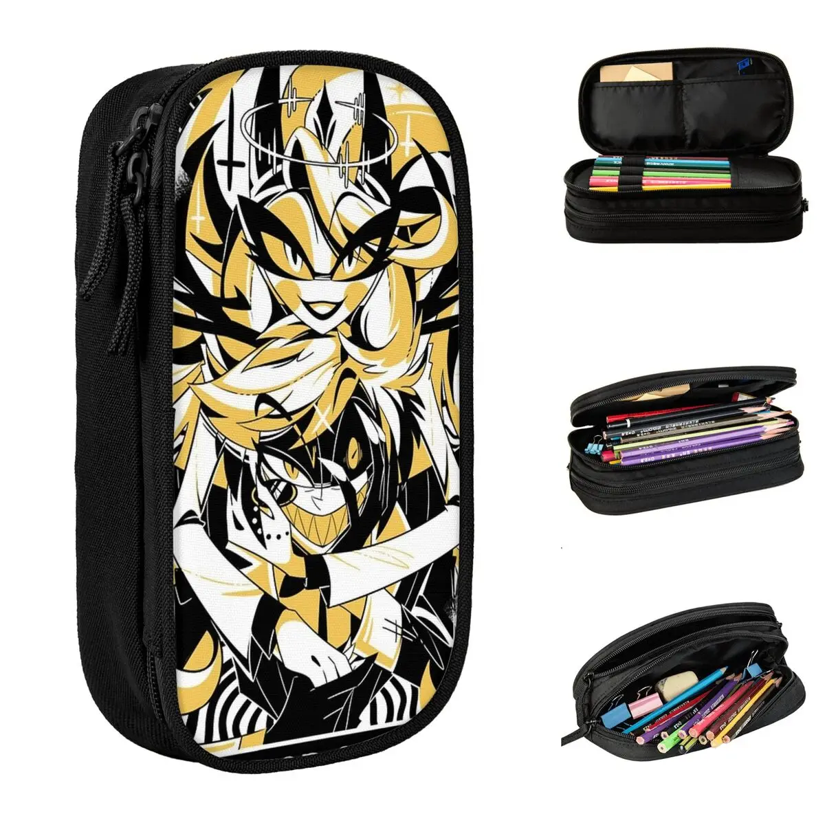 Hazbins Hotels Charlie Alastor Pencil Cases Cute Anime Pen Bag for Student Big Capacity Students School Cosmetic Pencil Pouch
Hazbins Hotels Charlie Alastor Pencil Cases Cute Anime Pen Bag for Student Big Capacity Students School Cosmetic Pencil Pouch