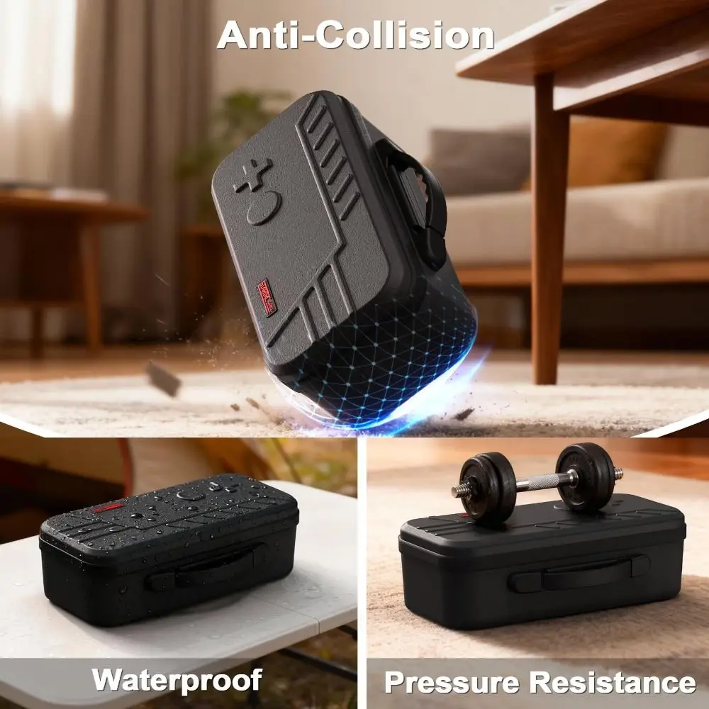 Double-layer Structure Carrying Case EVA Anti Scratch Hard Stand Shell Large Capacity Skin-friendly for Nintendo Switch 2
Double-layer Structure Carrying Case EVA Anti Scratch Hard Stand Shell Large Capacity Skin-friendly for Nintendo Switch 2