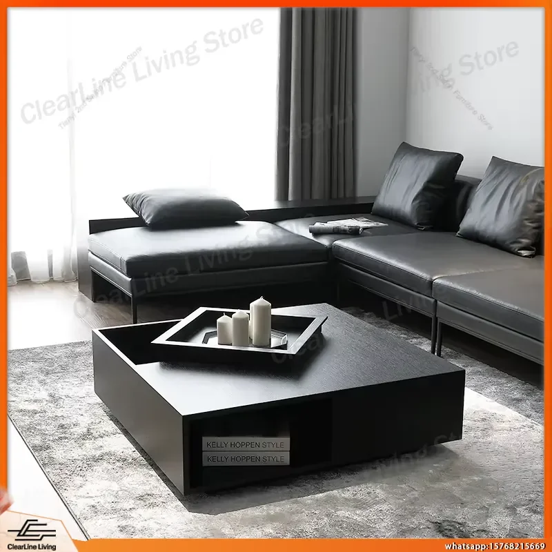 Italian Minimalist Coffee Table Solid Wood Low Height Living Room Table Modern Square Design Home Furniture Stolik Kawowy
Italian Minimalist Coffee Table Solid Wood Low Height Living Room Table Modern Square Design Home Furniture Stolik Kawowy