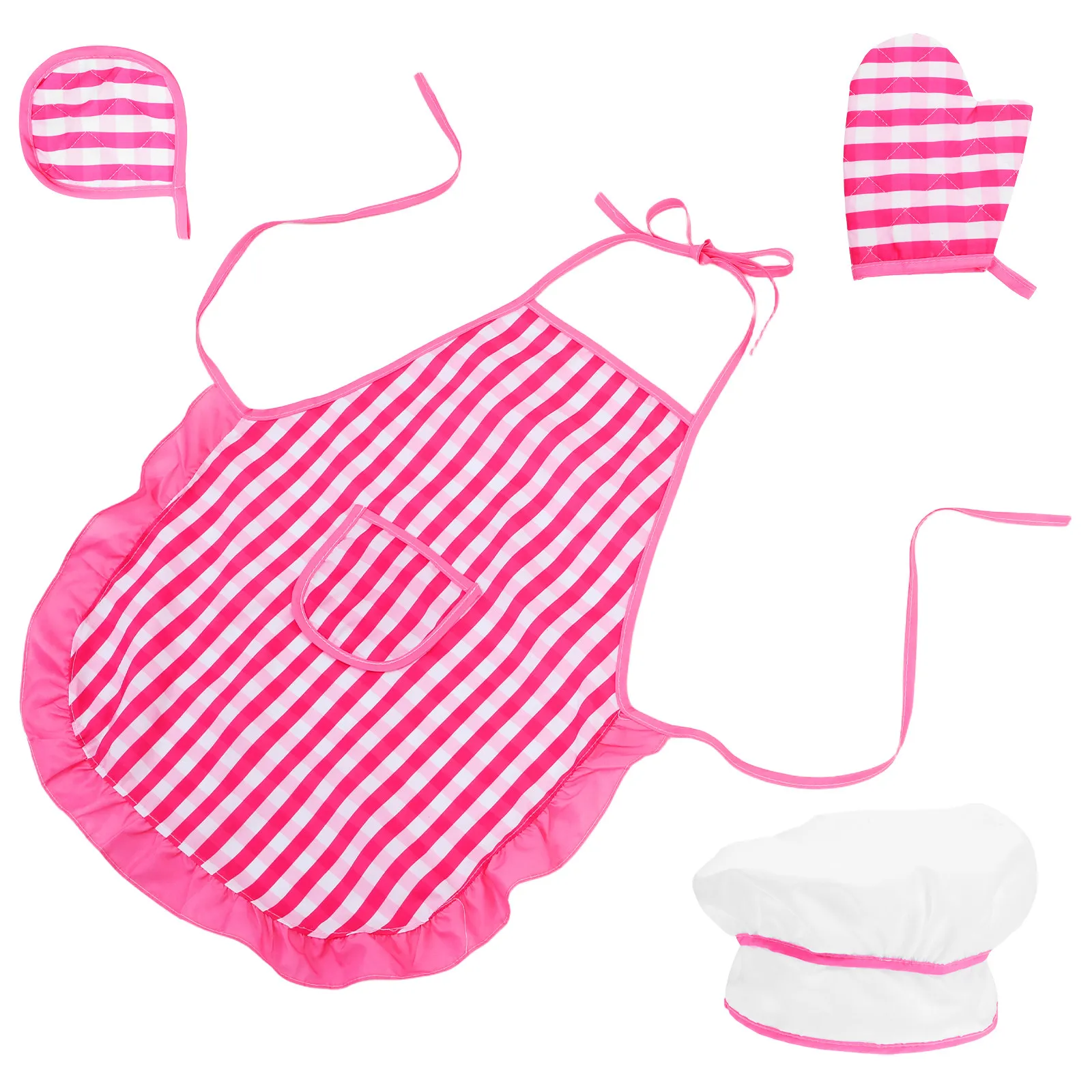 1 set Kids Chef Hat Apron Set Adjustable Children Cooking Outfit Pretend Play Baking Toddler Kitchen Accessories
1 set Kids Chef Hat Apron Set Adjustable Children Cooking Outfit Pretend Play Baking Toddler Kitchen Accessories
