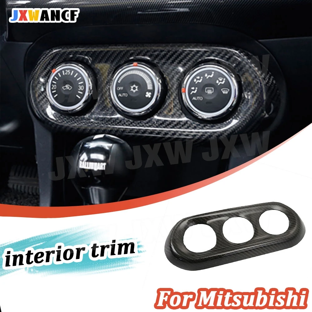 JXWANCF Carbon Fiber Air Condition Adjustment Button Panel Trim frame Sticker For Mitsubishi Lancer Evolution EVO 10X 2008-2012
JXWANCF Carbon Fiber Air Condition Adjustment Button Panel Trim frame Sticker For Mitsubishi Lancer Evolution EVO 10X 2008-2012
