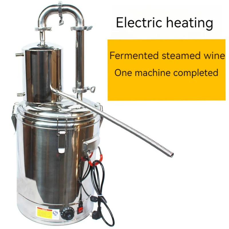 Alcohol Water Distiller Bottle DIY Equipment Stainless Steel Brewing Machine For Whisky Wine Beer Dispenser 220V
Alcohol Water Distiller Bottle DIY Equipment Stainless Steel Brewing Machine For Whisky Wine Beer Dispenser 220V