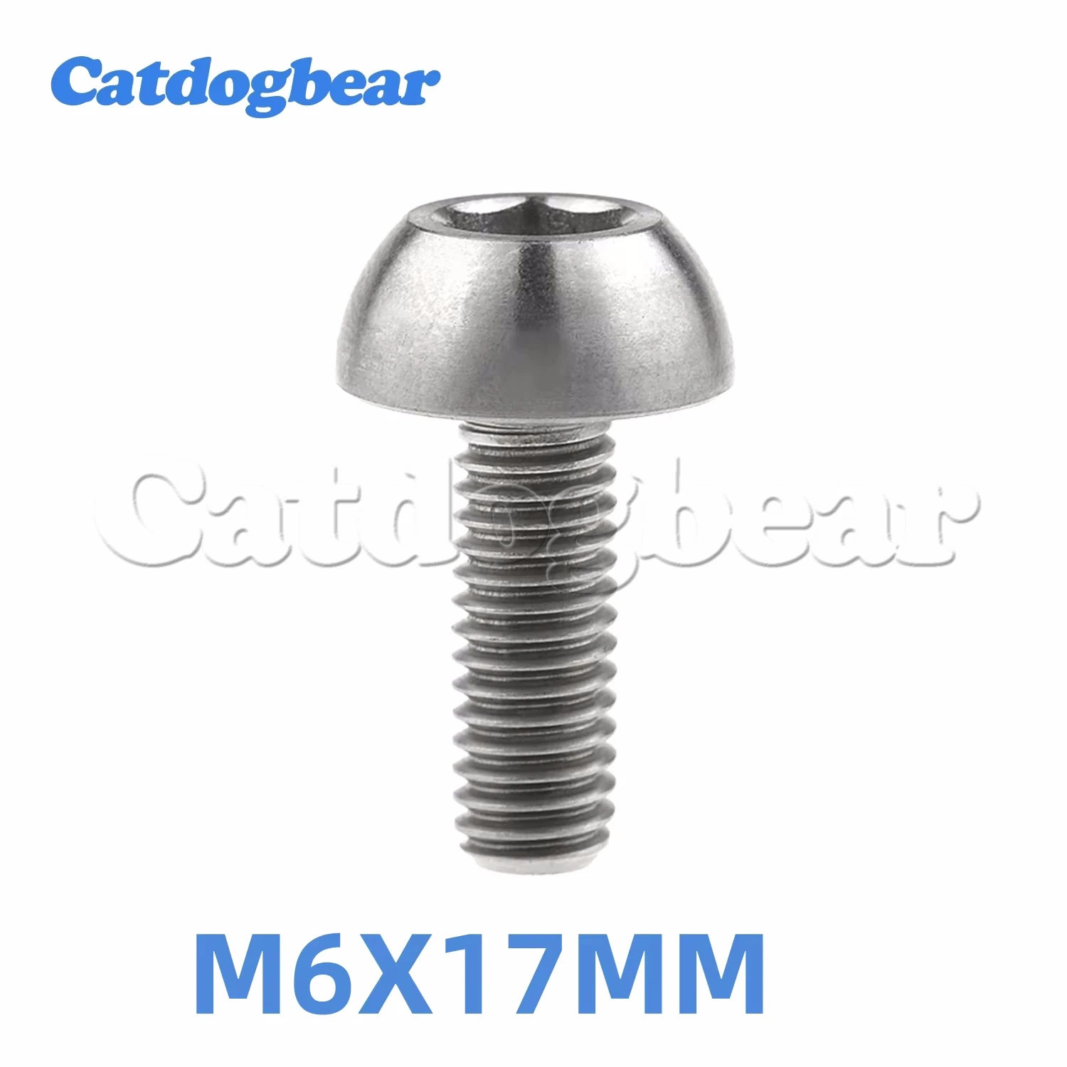 Catdogbear Titanium Bolt M6x17mm Round Head Scerw for Honda Motorcycle Disc Rotor Screw
Catdogbear Titanium Bolt M6x17mm Round Head Scerw for Honda Motorcycle Disc Rotor Screw