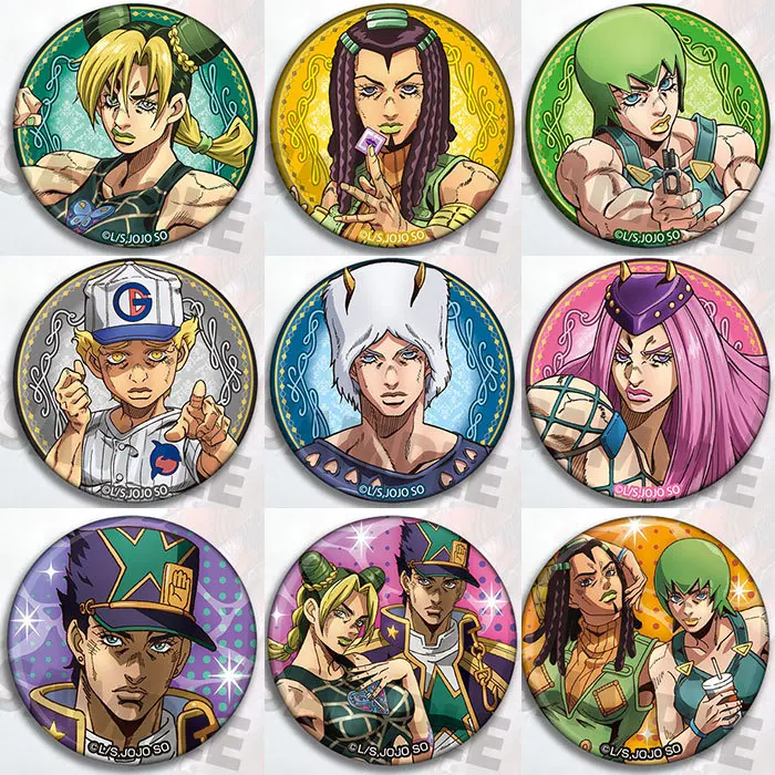 JOJO's Bizarre Adventure Stone Sea Bar Подвеска Значок Аниме Окружающий Visas Xu Lun Pu Qi Cheng Taro
JOJO's Bizarre Adventure Stone Sea Bar Подвеска Значок Аниме Окружающий Visas Xu Lun Pu Qi Cheng Taro