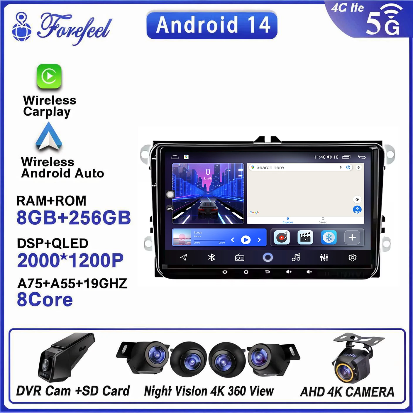 Android 16 For Volkswagen Skoda Octavia Golf 5 Carplay Radio Vw Touran Passat B6 Polo Tiguan Yeti Rapid Car 2 Dinmultimedia Gps
Android 16 For Volkswagen Skoda Octavia Golf 5 Carplay Radio Vw Touran Passat B6 Polo Tiguan Yeti Rapid Car 2 Dinmultimedia Gps