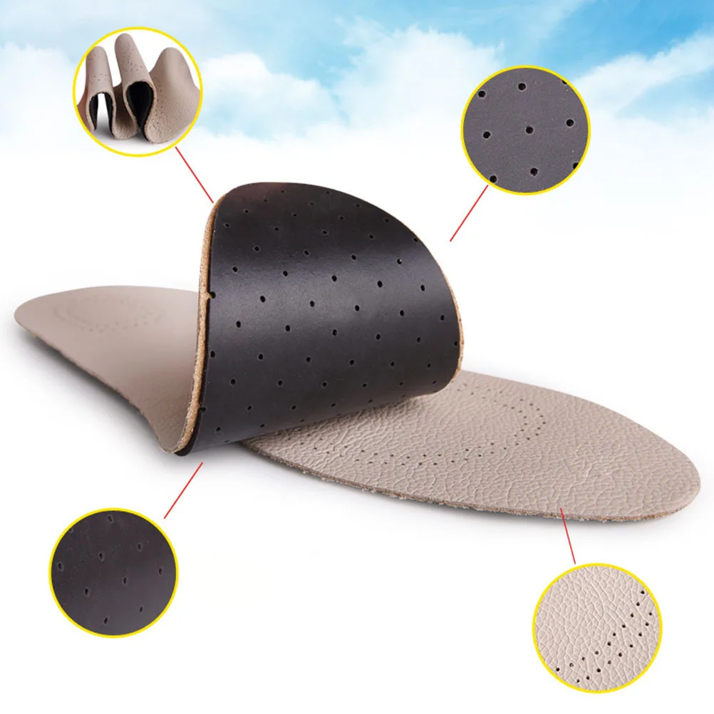 1 Pair Cowhide Full Insoles Breathable Shoe Pads Size 45/46 White For Sports Shoes Cushioning Foot Care Tool Pcs
1 Pair Cowhide Full Insoles Breathable Shoe Pads Size 45/46 White For Sports Shoes Cushioning Foot Care Tool Pcs