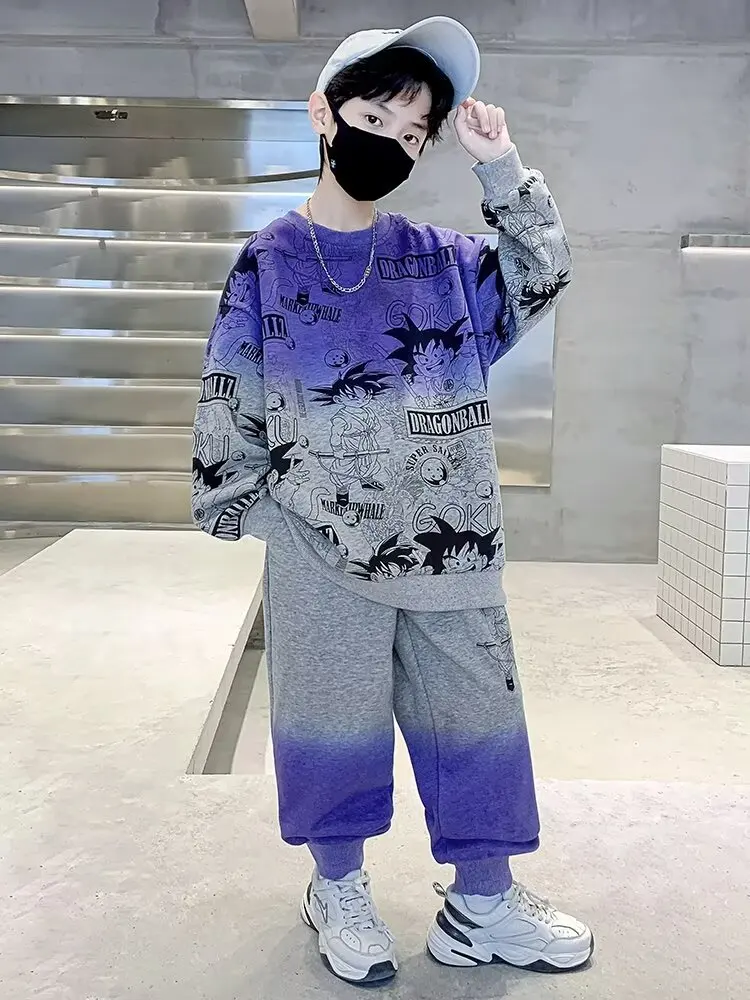 Cute Loose Children Tracksuit Spring Autumn Clothing Cartoon Fashion Baby Boys Sports Sets Sweatshirt +Pants 2piece Set 2-10Year
Cute Loose Children Tracksuit Spring Autumn Clothing Cartoon Fashion Baby Boys Sports Sets Sweatshirt +Pants 2piece Set 2-10Year