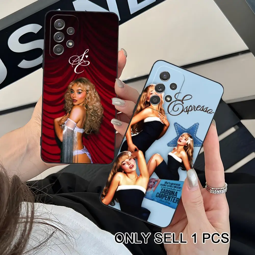 Sabrina Carpenter Phone Case for Samsung Galaxy A26 25 24 23 22 21 17 16 15 14 13 12 11 5G Soft TPU Shockproof Cover
Sabrina Carpenter Phone Case for Samsung Galaxy A26 25 24 23 22 21 17 16 15 14 13 12 11 5G Soft TPU Shockproof Cover