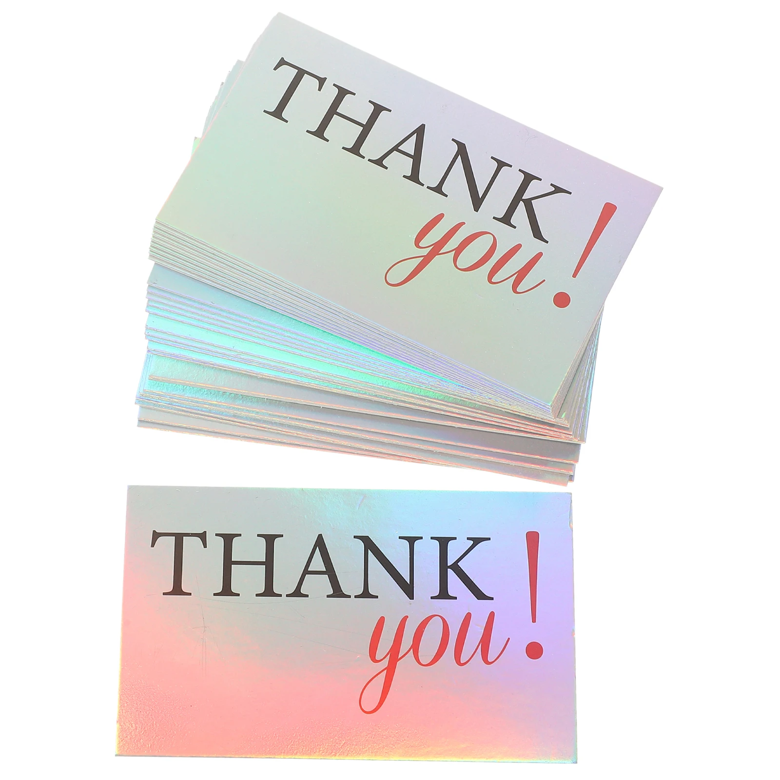 120pcs Laser Thank You Cards Compact Lightweight Decorative Greeting Cards For Wedding Shower Business Shop Gift Packing
120pcs Laser Thank You Cards Compact Lightweight Decorative Greeting Cards For Wedding Shower Business Shop Gift Packing
