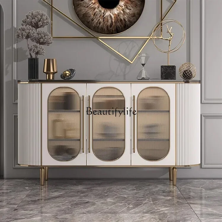 1FG10Light luxury modern porch partition cabinet rock slab storage decorative locker
1FG10Light luxury modern porch partition cabinet rock slab storage decorative locker