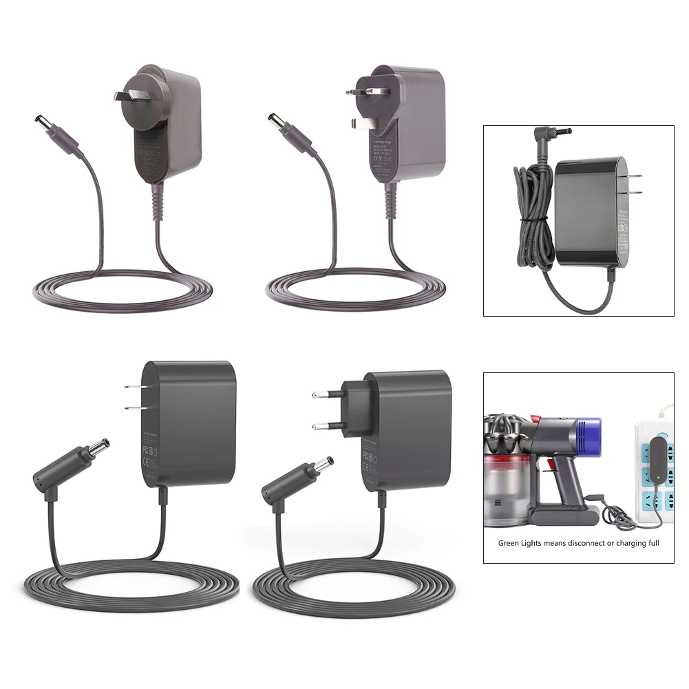 Vacuum Cleaner Accessories For Dyson V10 V11 V12 V15 Vacuum Cleaner Charger Power Cord Adapter 30.45V 1.1A High-Quality Replace
Vacuum Cleaner Accessories For Dyson V10 V11 V12 V15 Vacuum Cleaner Charger Power Cord Adapter 30.45V 1.1A High-Quality Replace