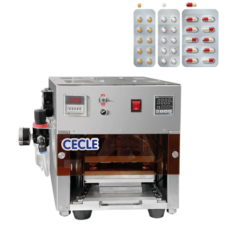 Pneumatic tablet capsule blister packaging machine, tablet aluminum foil film sealing machine, milk chip candy aluminum plastic
Pneumatic tablet capsule blister packaging machine, tablet aluminum foil film sealing machine, milk chip candy aluminum plastic