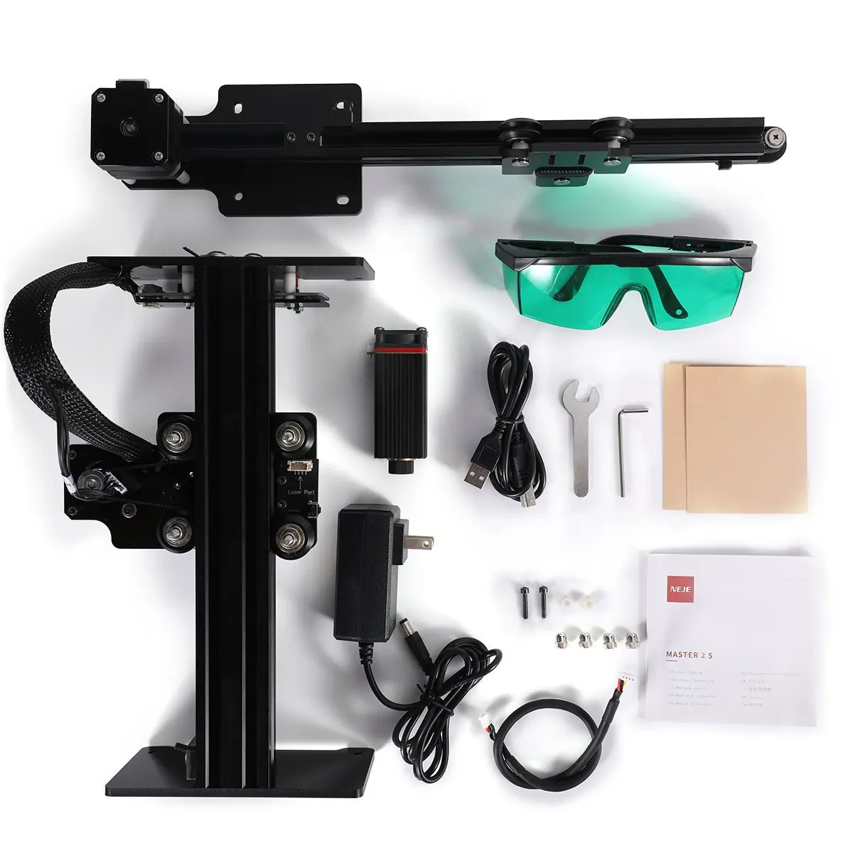 NEJE Master 7W High Speed Mini CNC Laser Engraver For Metal Engraving Carving Machine Laser Cutting Engraving Machine
NEJE Master 7W High Speed Mini CNC Laser Engraver For Metal Engraving Carving Machine Laser Cutting Engraving Machine