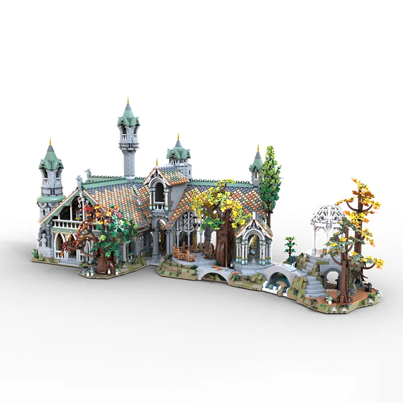 NEW 10547PCS MOC Fantasy Movie Elven Valley Extension Model Building Block Architecture DIY Assembly Display Home Decor Gift Set
NEW 10547PCS MOC Fantasy Movie Elven Valley Extension Model Building Block Architecture DIY Assembly Display Home Decor Gift Set