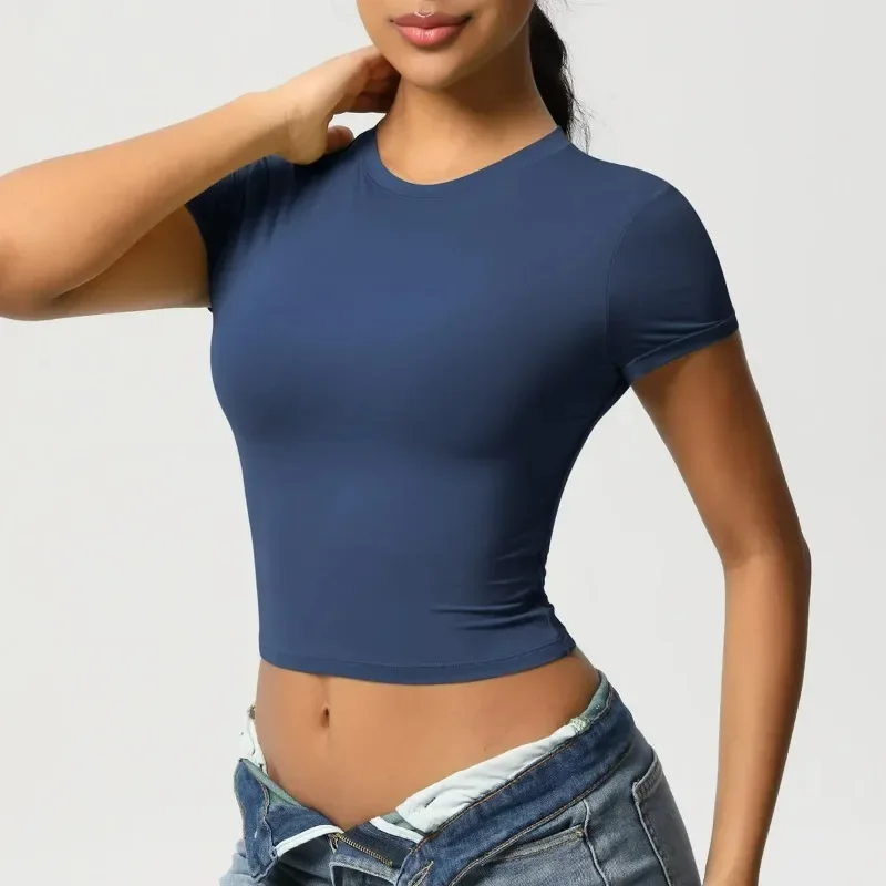 Solid Color Compression Shirt Women 2025 Women's Sweatshirt Sports T-shirts Woman Gym Yoga Top
Solid Color Compression Shirt Women 2025 Women's Sweatshirt Sports T-shirts Woman Gym Yoga Top