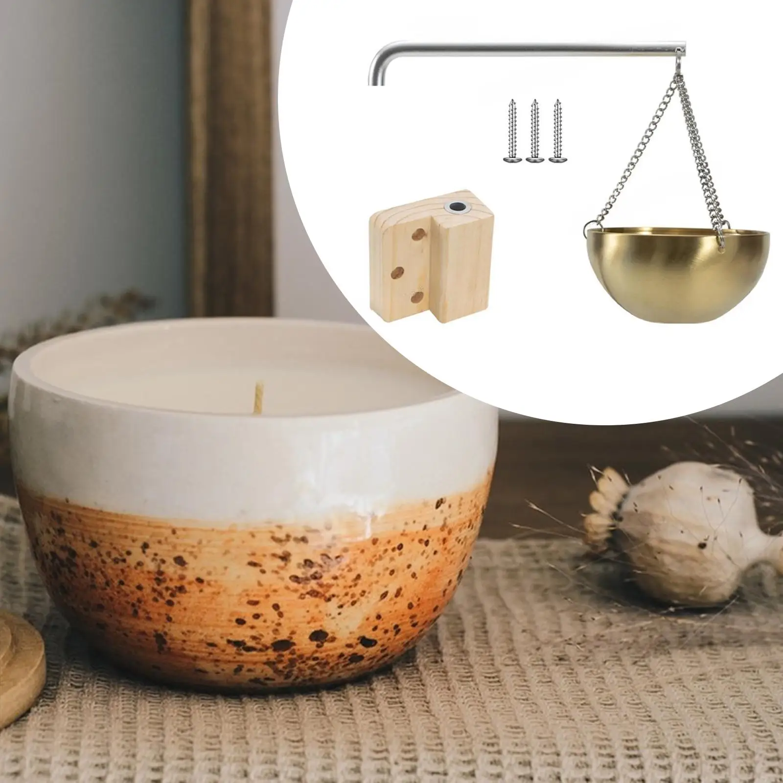 Stainless Steel Sauna Oil Cup, Portable Essential Oil Bowl with Wood Plate and Screws
Stainless Steel Sauna Oil Cup, Portable Essential Oil Bowl with Wood Plate and Screws