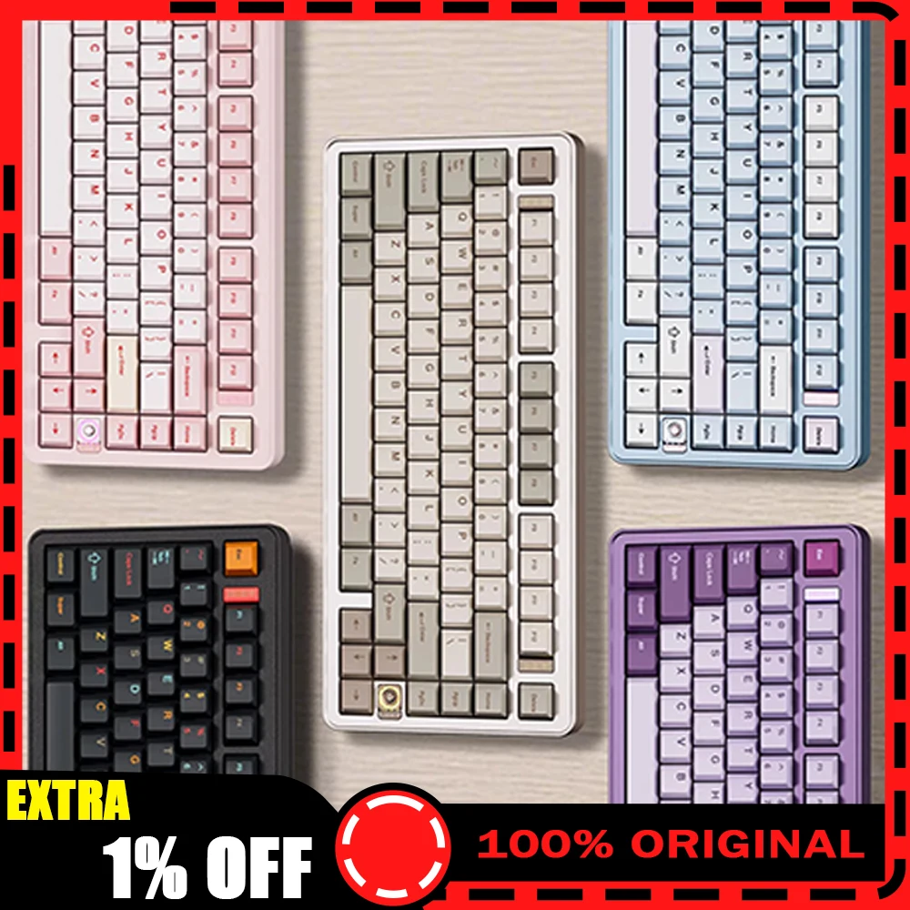 TICKTYPE EVO75 Mechanical Keyboard Three Mods Low Delay RGB Gaming Keyboard High Endurance Gasket Hot Swap Pc Accessories Gifts
TICKTYPE EVO75 Mechanical Keyboard Three Mods Low Delay RGB Gaming Keyboard High Endurance Gasket Hot Swap Pc Accessories Gifts
