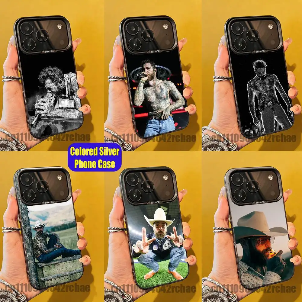 For Singer P-Post COOL M-MaloneS Phone Case iPhone 14,16,12,15,13,17,11,E,Pro,Max,Plus,Air,Mini Custom Color Silver Shell
For Singer P-Post COOL M-MaloneS Phone Case iPhone 14,16,12,15,13,17,11,E,Pro,Max,Plus,Air,Mini Custom Color Silver Shell