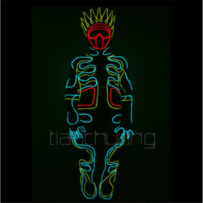 Men fiber wire light suit LED robot suit Clothing luminous dance costumes LED Robot dj disco bar party suits
Men fiber wire light suit LED robot suit Clothing luminous dance costumes LED Robot dj disco bar party suits
