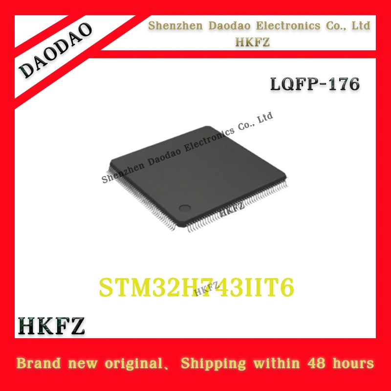 STM32H743IIT6 LQFP-176 ARM Cortex-M7 32-bit Microcontroller -MCU chip IC New original
STM32H743IIT6 LQFP-176 ARM Cortex-M7 32-bit Microcontroller -MCU chip IC New original