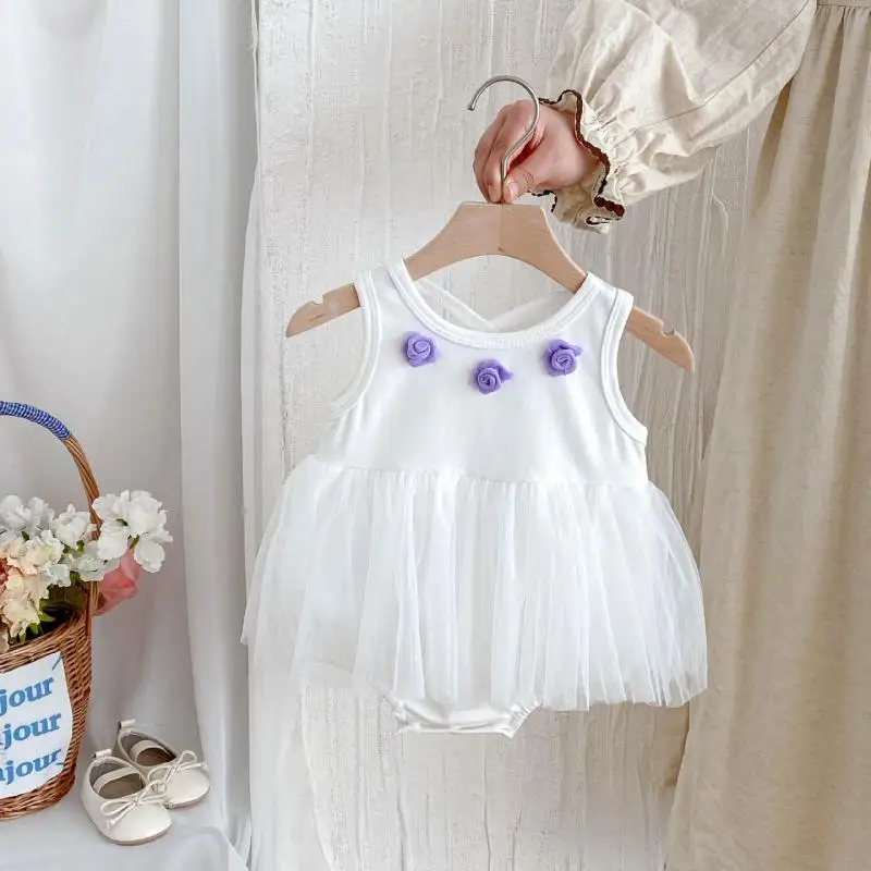 2025 Summer New Baby Girl Sleeveless Sling Bodysuit Cotton Infant Cute Sweet Flower Princess Dress Thin Newborn Jumpsuit 0-3T
2025 Summer New Baby Girl Sleeveless Sling Bodysuit Cotton Infant Cute Sweet Flower Princess Dress Thin Newborn Jumpsuit 0-3T