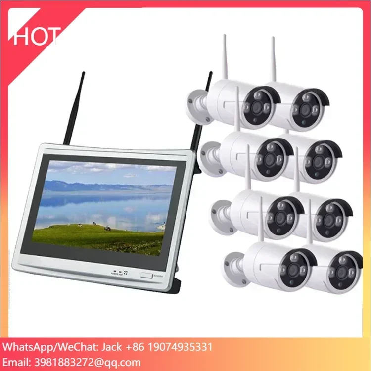 H.265 Complete Wifi Bullet Ip66 8 Camera Nvr Kit Security Surveillance 3mp 8 Channel Cctv Camera System with Screen
H.265 Complete Wifi Bullet Ip66 8 Camera Nvr Kit Security Surveillance 3mp 8 Channel Cctv Camera System with Screen