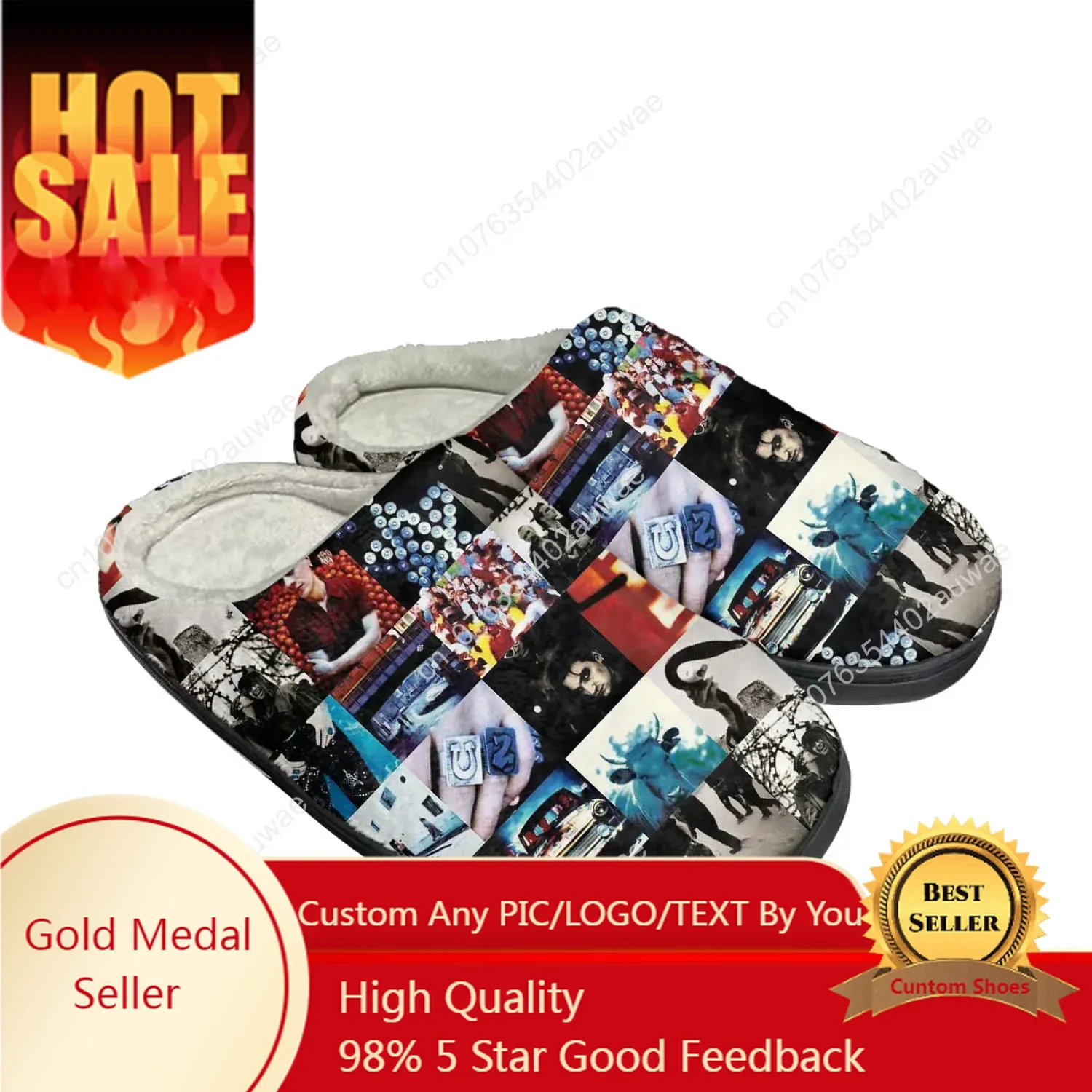 U2 Cotton Slippers Mens Womens Rock Band Music Fans Keep Warm Shoes Home Plush Bedroom Footwear Custom Made Thermal Slipper
U2 Cotton Slippers Mens Womens Rock Band Music Fans Keep Warm Shoes Home Plush Bedroom Footwear Custom Made Thermal Slipper