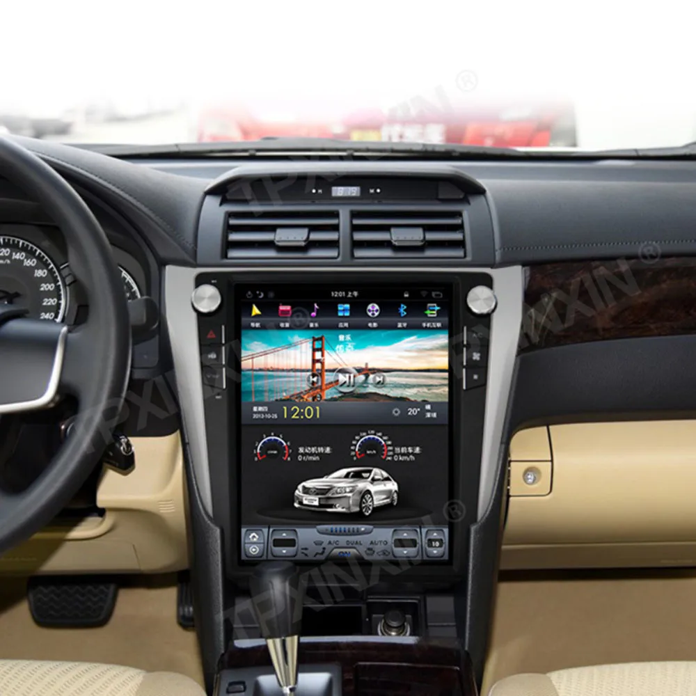 Для Toyota Camry 2012-2016, Аудиомагнитола, 2 din, стиль Φ tesla, автомобильный мультимедийный DVD-плеер, GPS-навигация
Для Toyota Camry 2012-2016, Аудиомагнитола, 2 din, стиль Φ tesla, автомобильный мультимедийный DVD-плеер, GPS-навигация
