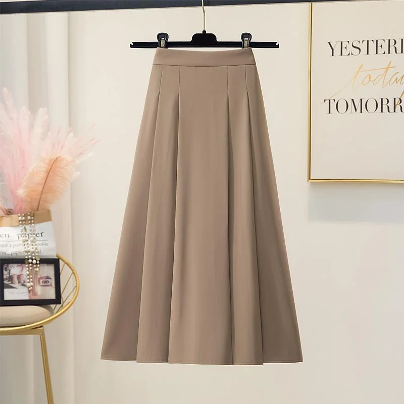 A-line skirt half length skirt women spring and summer 2023 new pleated skirt mid length long skirt draped casual suit skirt
A-line skirt half length skirt women spring and summer 2023 new pleated skirt mid length long skirt draped casual suit skirt