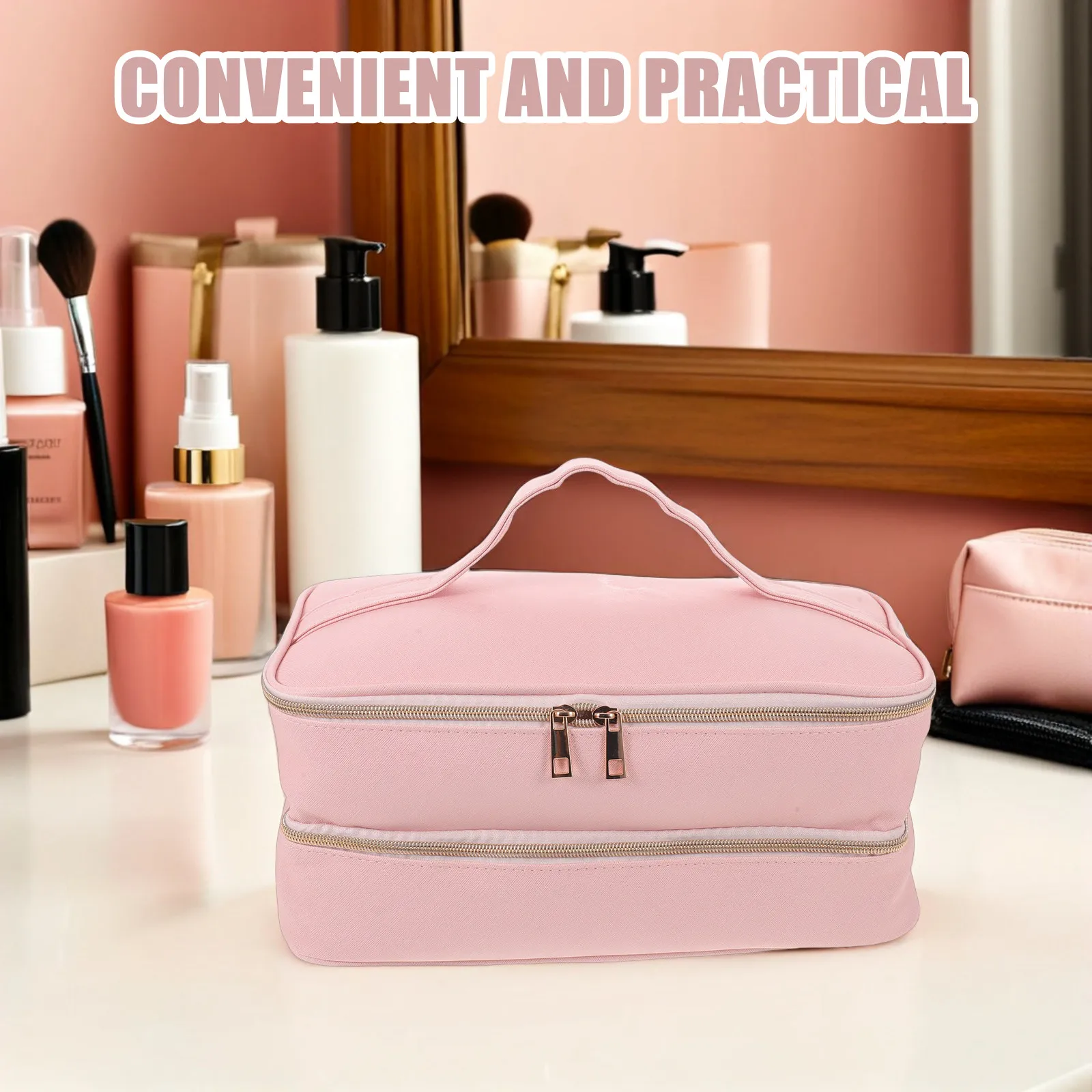 PU Double Tier Hair Tools Travel Case Water Resistant Padded Protective Bag for Hair Dryer Curling Iron Straightener
PU Double Tier Hair Tools Travel Case Water Resistant Padded Protective Bag for Hair Dryer Curling Iron Straightener