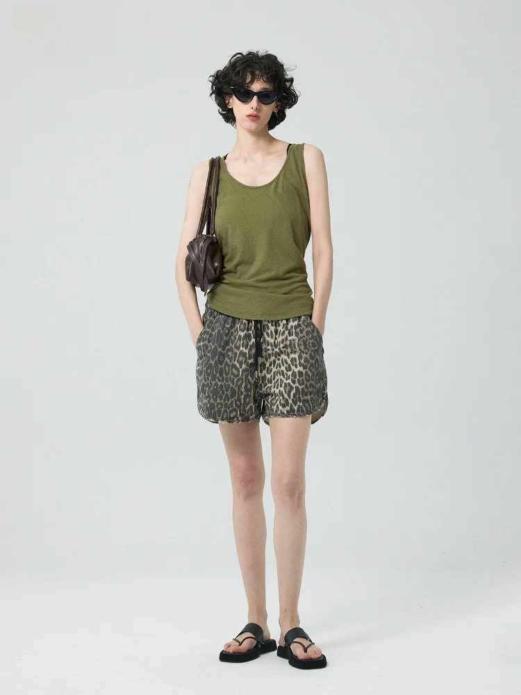 Повседневные орты с высокой талией и леопардовым принтом, универсальные орты American Sle, Spicy Girl Wildund Commuter Sle, хлопковые орты на молнии
Повседневные орты с высокой талией и леопардовым принтом, универсальные орты American Sle, Spicy Girl Wildund Commuter Sle, хлопковые орты на молнии