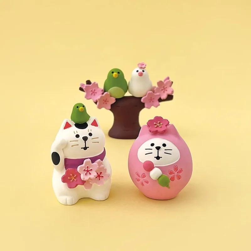 Japanese-style Cat DIY Zakka Appreciating Cherry Blossoms Photography Props Miniatures Resin Figurine Creative Decoration Crafts
Japanese-style Cat DIY Zakka Appreciating Cherry Blossoms Photography Props Miniatures Resin Figurine Creative Decoration Crafts