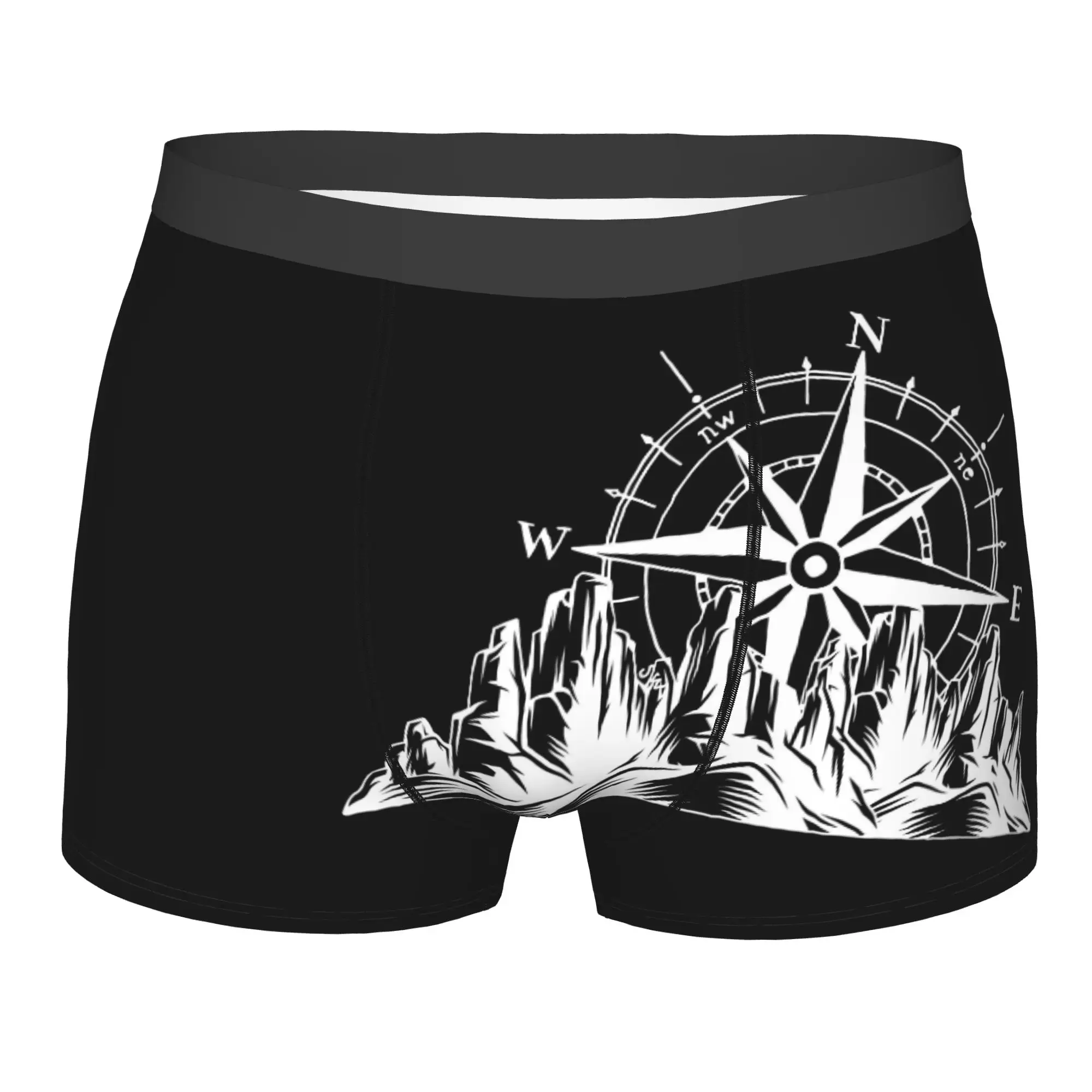 Custom Compass and Mount Mountain Underwear Men Breathable Mountains Boxer Briefs Shorts Panties Soft Underpants For Homme
Custom Compass and Mount Mountain Underwear Men Breathable Mountains Boxer Briefs Shorts Panties Soft Underpants For Homme