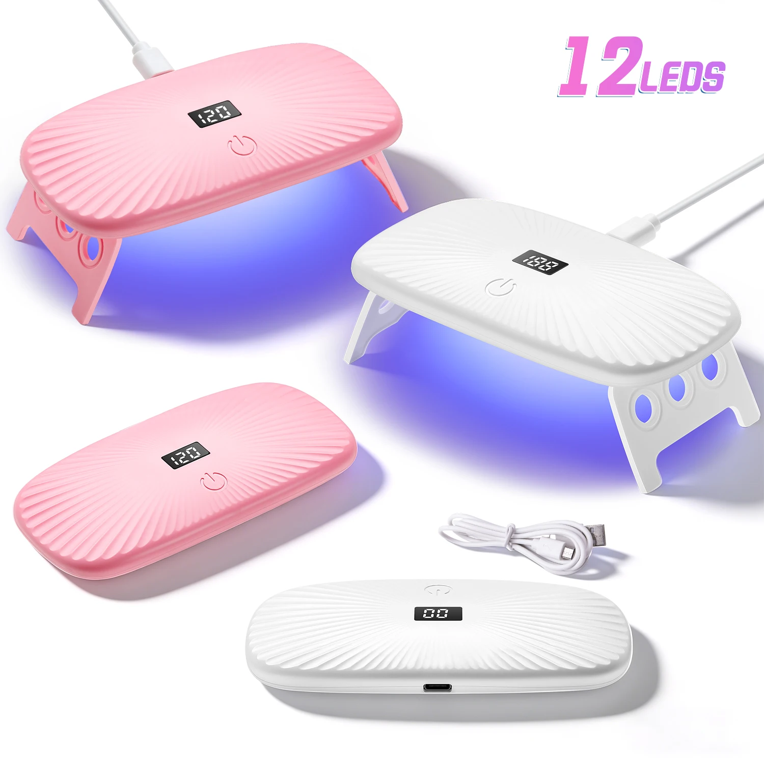 DianaBeauty УФ-светодиодная лампа для ногтей 2 в 1, настольная и ручная сушилка для ногтей с 4 настройками таймера, 12 светодиодов, портативная УФ-лампа для маникюра
DianaBeauty УФ-светодиодная лампа для ногтей 2 в 1, настольная и ручная сушилка для ногтей с 4 настройками таймера, 12 светодиодов, портативная УФ-лампа для маникюра