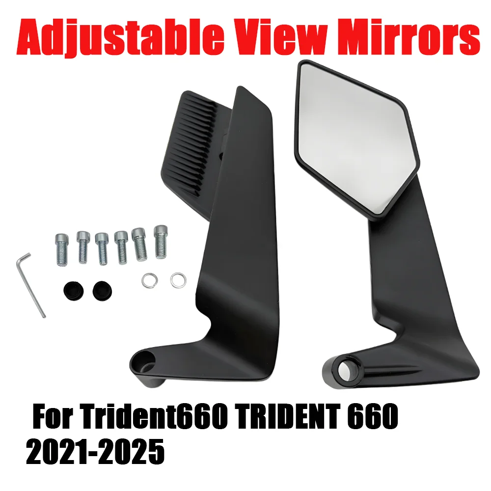 For Trident660 TRIDENT 660 2021-2025 Motorcycle Accessories Wide Angle Rearview Mirror Folding Rear Side View Mirrors
For Trident660 TRIDENT 660 2021-2025 Motorcycle Accessories Wide Angle Rearview Mirror Folding Rear Side View Mirrors
