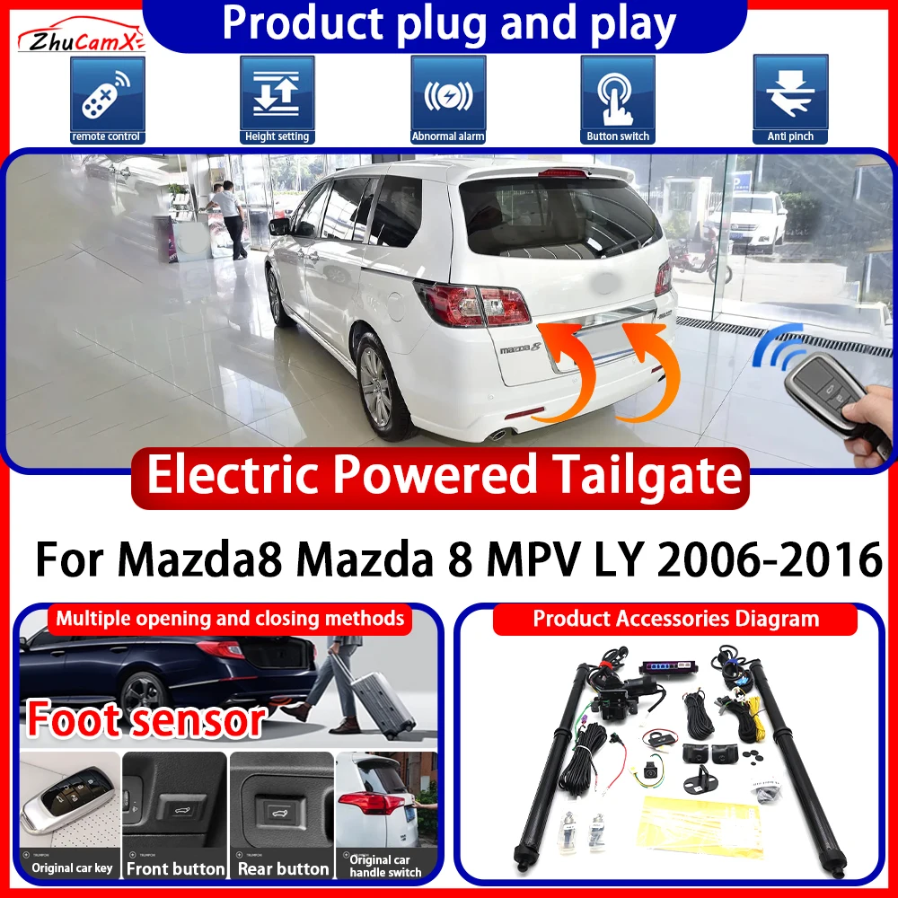 Powered Tailgate for Hyundai Grand Starex Royale for Dodge Ram H100 Van Wagon anti pinch Smart Intelligent Control Gate Lift Kit
Powered Tailgate for Hyundai Grand Starex Royale for Dodge Ram H100 Van Wagon anti pinch Smart Intelligent Control Gate Lift Kit