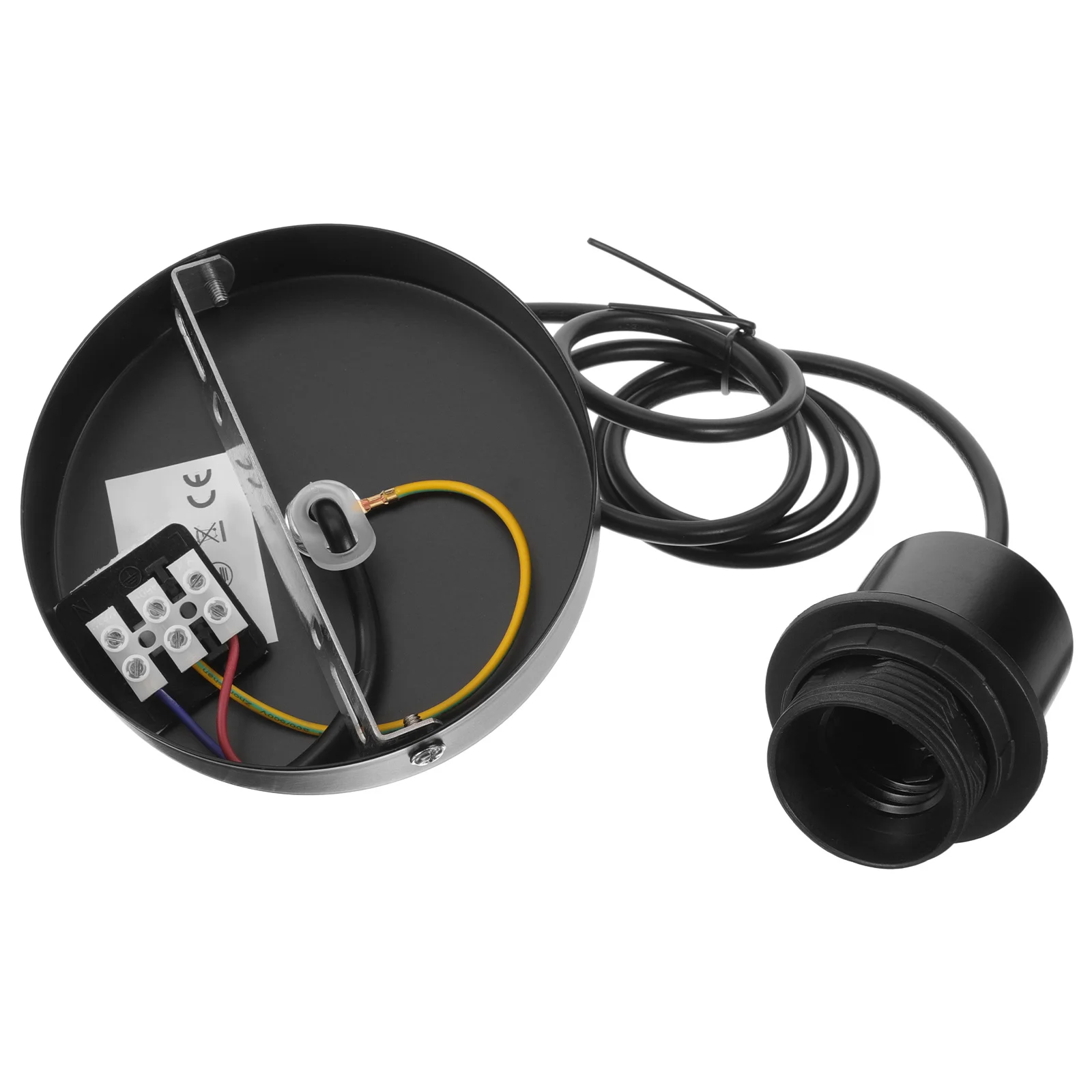 E27 Thread Lamp Holder Ceiling Bulb Socket Sturdy Metal Base for Hanging Light Fixtures Easy DIY Installation Light Bulb Base
E27 Thread Lamp Holder Ceiling Bulb Socket Sturdy Metal Base for Hanging Light Fixtures Easy DIY Installation Light Bulb Base