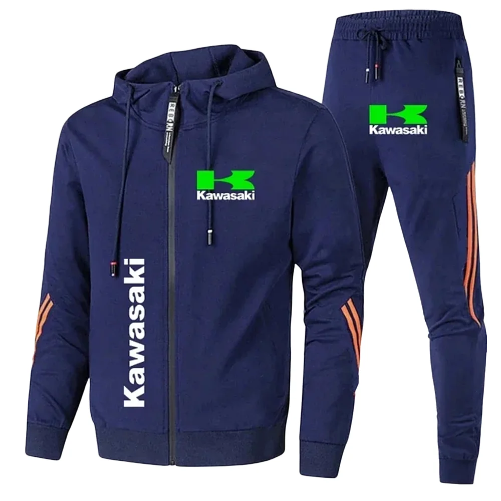 Kawasaki Racing Men's Casual Zipper Hoodie Jacket Motorcycle Sports Wear Spring Autumn Streetwear
Kawasaki Racing Men's Casual Zipper Hoodie Jacket Motorcycle Sports Wear Spring Autumn Streetwear