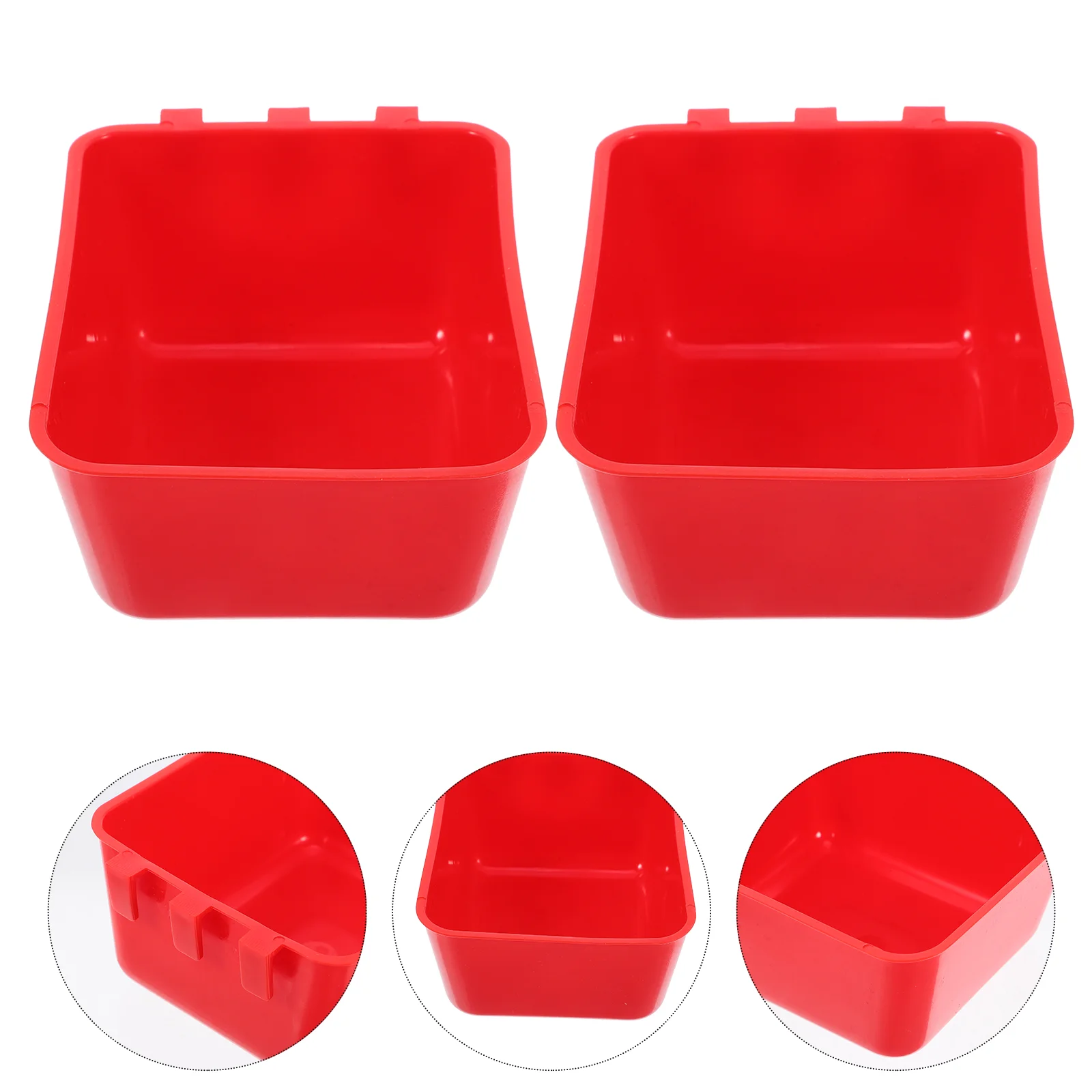 Bird Coop Trough Water Feeder Dishes Feeders for Cage Parrot Pe Chicken Supplies
Bird Coop Trough Water Feeder Dishes Feeders for Cage Parrot Pe Chicken Supplies