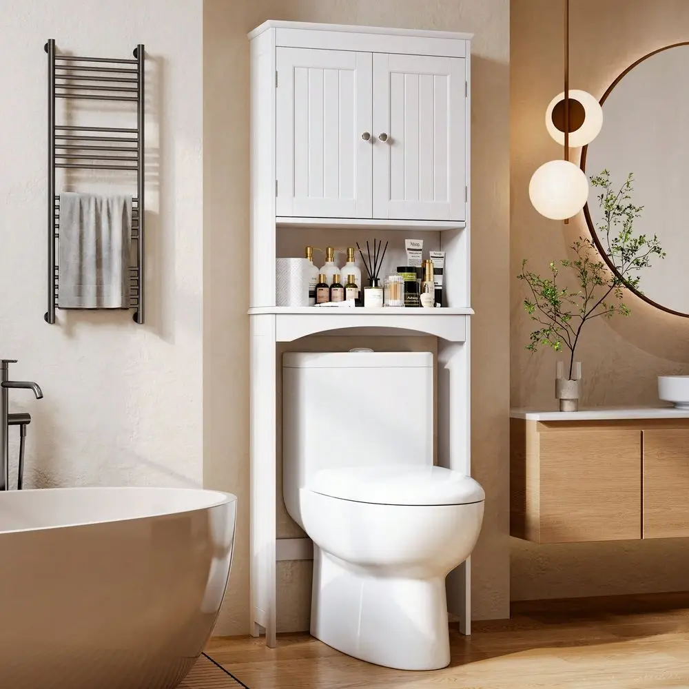 66 Over The Toilet Storage Cabinet Toilet Furniture Bathroom Cabinet With Adjustable Shelf And Double Doors Bathroom
66 Over The Toilet Storage Cabinet Toilet Furniture Bathroom Cabinet With Adjustable Shelf And Double Doors Bathroom